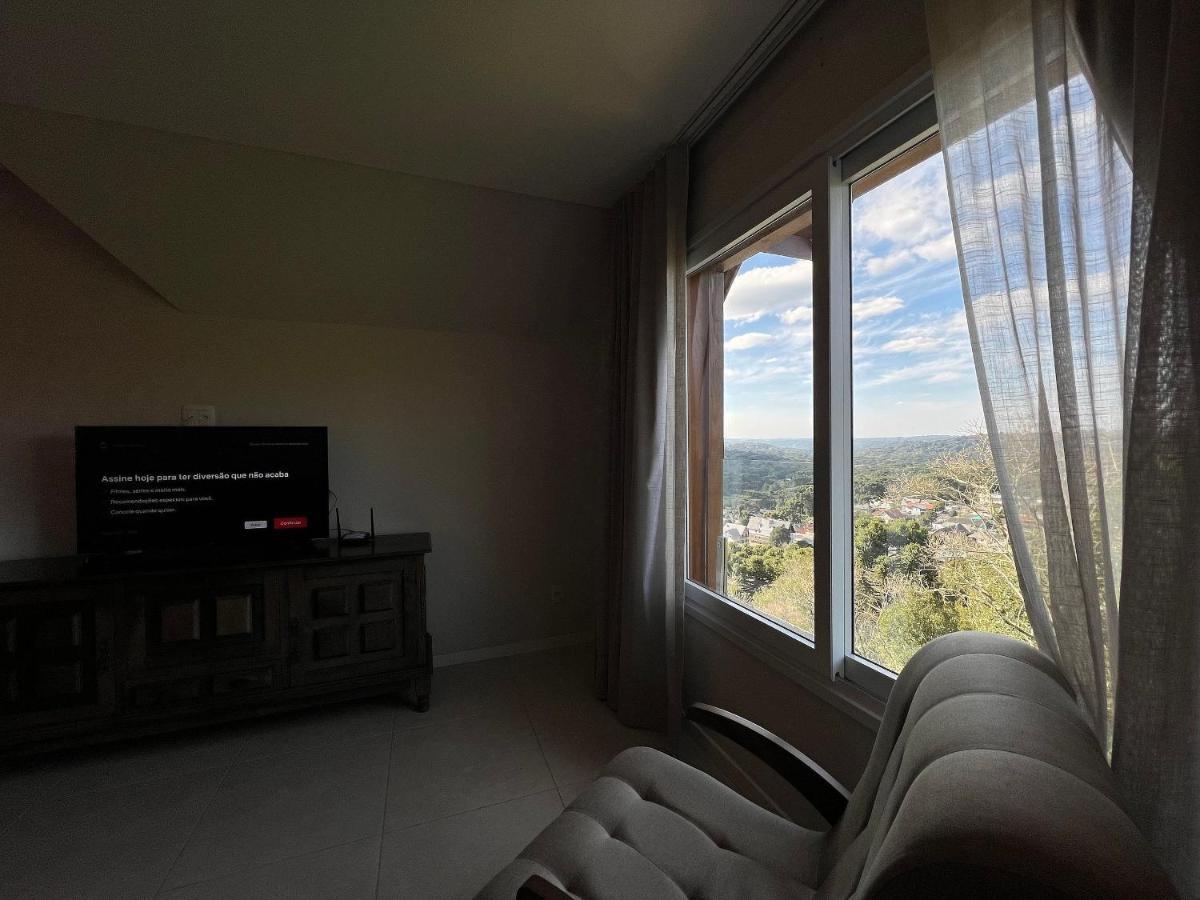 Vista 161 Apto Em Gramado Com Vista Espetacular Екстериор снимка