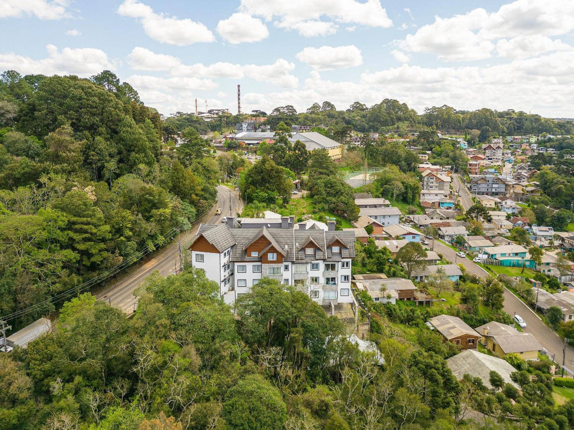 Vista 161 Apto Em Gramado Com Vista Espetacular Екстериор снимка