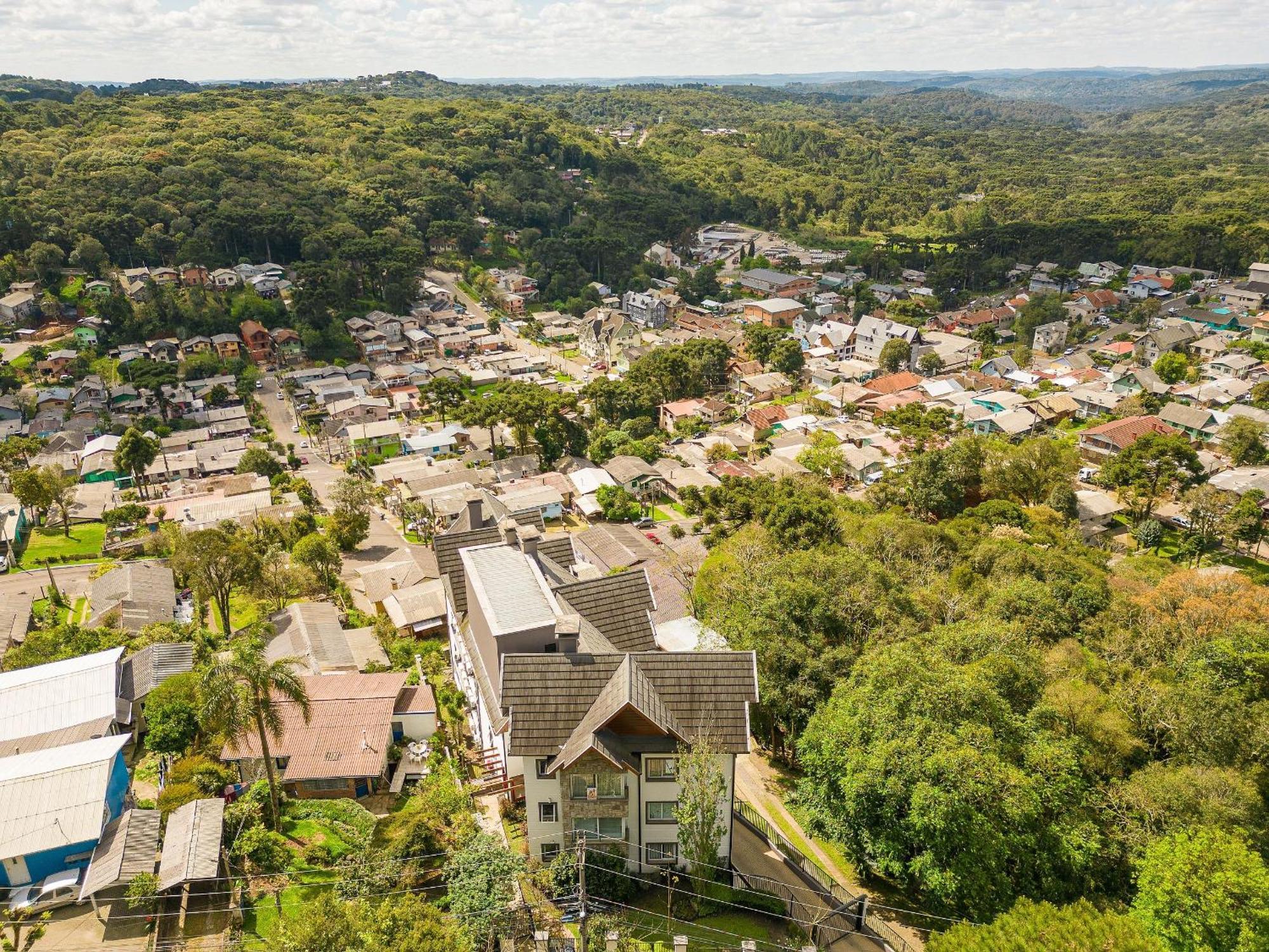 Vista 161 Apto Em Gramado Com Vista Espetacular Екстериор снимка