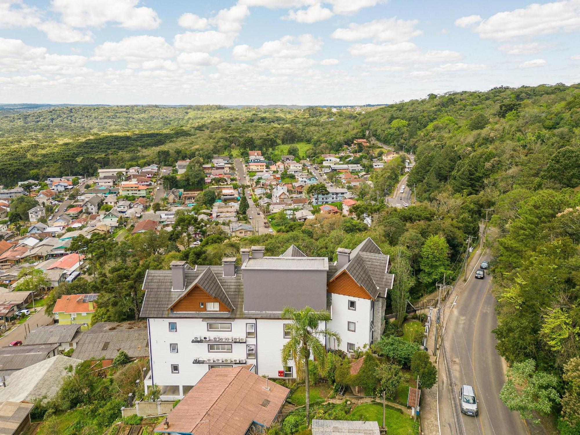 Vista 161 Apto Em Gramado Com Vista Espetacular Екстериор снимка